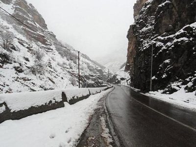 بارش باران و برف در ۲۲ استان کشور