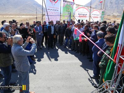 ببینید| آیین بهره برداری احداث، محور بنارویه-آب‌باریک با
حضور استاندار فارس