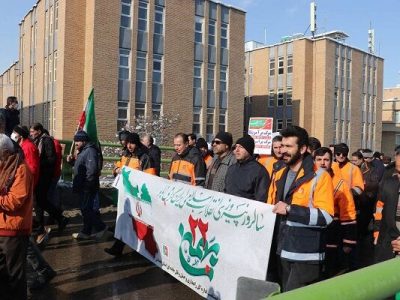 ببینید | حضور کارکنان و مدیران اداره کل راهداری و حمل و نقل
جاده ای استان همدان در راهپیمایی ۲۲ بهمن ۱۴۰۳