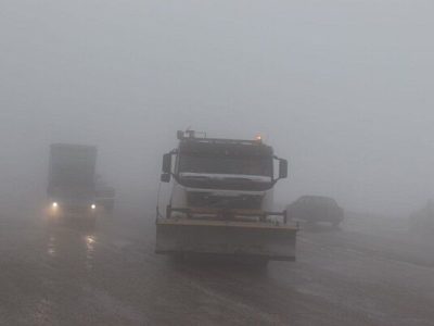 تداوم بارش برف در گردنه‌ها و باران در سایر جاده‌های
همدان