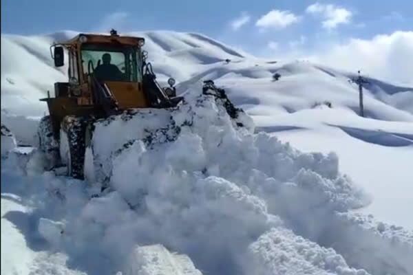 ویدیو| برف‌روبی گردنه چری چهارمحال و بختیاری از نمای کابین
گریدر