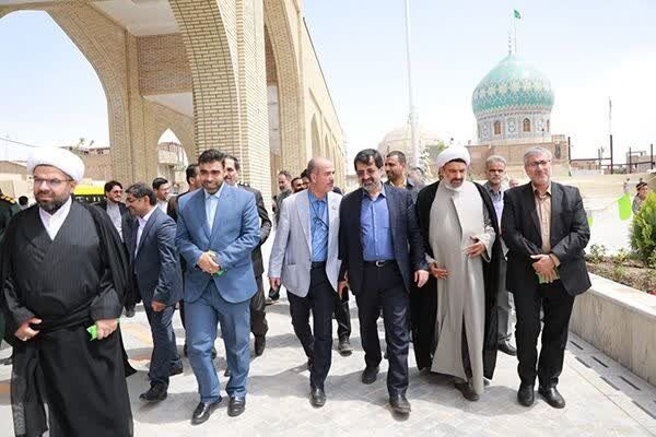 افتتاح طرح ساماندهی اطراف امامزاده موسی مبرقع (ع) قم و آغاز
عملیات اجرایی شبستان این آستان مقدس