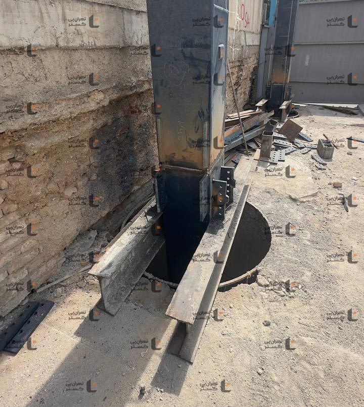 ستون گذاری در تاپ دان