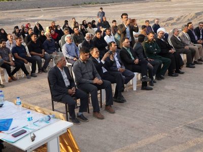 آیین مرحله نخست تحویل ۴۰ قطعه زمین از ۸۰۰ قطعه زمین طرح نهضت
ملی مسکن شهر بم