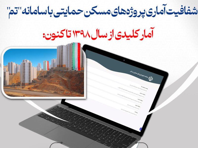 اطلاع نگاشت| شفافیت آماری پروژه‌های مسکن حمایتی با سامانه
«تم»