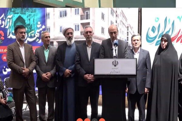 افتتاح و بهره‌برداری از یک‌هزار و ۱۷۳ واحد مسکن حمایتی و یک
باب کلانتری در شهرهای جدید
