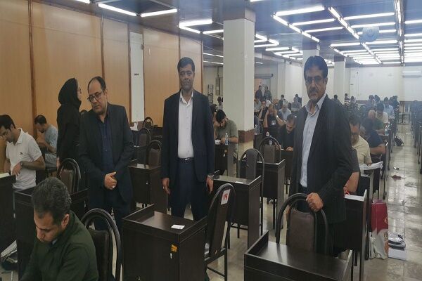 بازدید مدیر کل راه و شهرسازی استان بوشهر از آزمون نظام
مهندسی