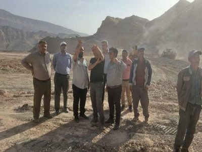 بازدید مسئول پیگیری سفرهای استانی معاون وزیر از پروژه های
راهسازی استان بوشهر