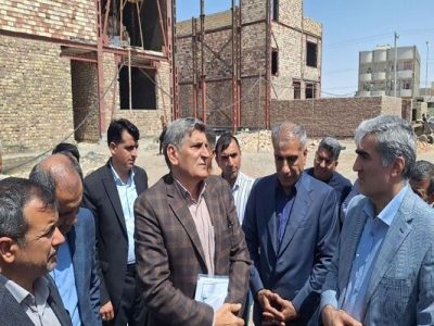 بازدید مسئولان صندوق ملی مسکن از پروژه‌های طرح نهضت ملی مسکن
شهرستان زابل/ تاکید بر تسریع در تحویل این واحدهای با تخصیص تسهیلات
قرض‌الحسنه
