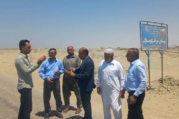 بازدید و ارزیابی محورهای مواصلاتی حوزه غرب شهرستان
جاسک