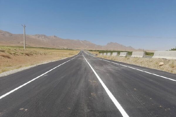 ببینید| خط‌کشی جاده‌های چهارمحال‌وبختیاری
