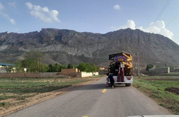 خط کشی ۱۲ کیلومتر از محور های روستایی در زنجانرود