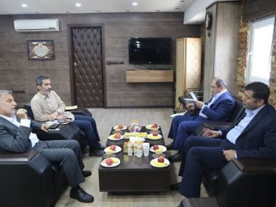 دیدار نماینده بوشهر، گناوه و دیلم در مجلس با مدیرکل راه و
شهرسازی استان بوشهر