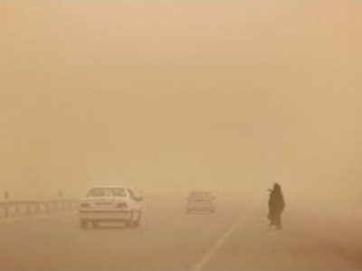 سرعت طوفان در شمال سیستان و بلوچستان به ۱۱۲ کیلومتر
رسید