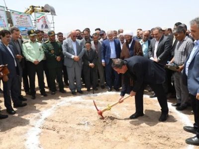 کلنگ‌زنی احداث مجتمع آموزشی درمانی بیمارستان فاطمه الزهرا
(س) شهرستان اشتهارد