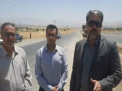بازدید مدیرکل راه و شهرسازی همدان از پروژه‌های راهسازی
تویسرکان
