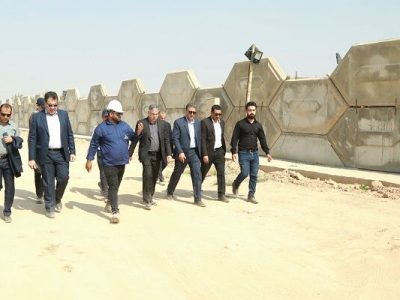 ببینید | بازدید معاون استاند و مدیرکل راه و شهرسازی خوزستان
از عملیات احداث پل عنافچه بر روی رودخانه
