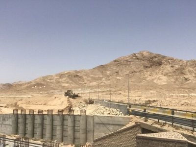 ببینید|ادامه پیشرفت پروژه پل راه آهن شاهرود با میامی