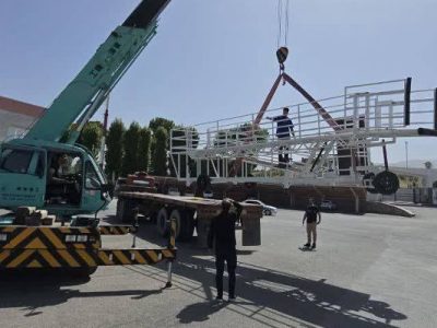 بهره‌برداری از دستگاه رمپ بوردینگ در فرودگاه سنندج