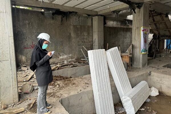 نظارت مستقیم بر عملکرد کارگاه های ساختمانی در شهرستان علی
آباد کتول