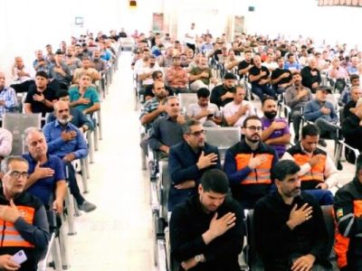 ویدئو| مراسم گرامیداشت شهدای تجاوز رژیم صهیونی به کشور در
پایانه بار اراک