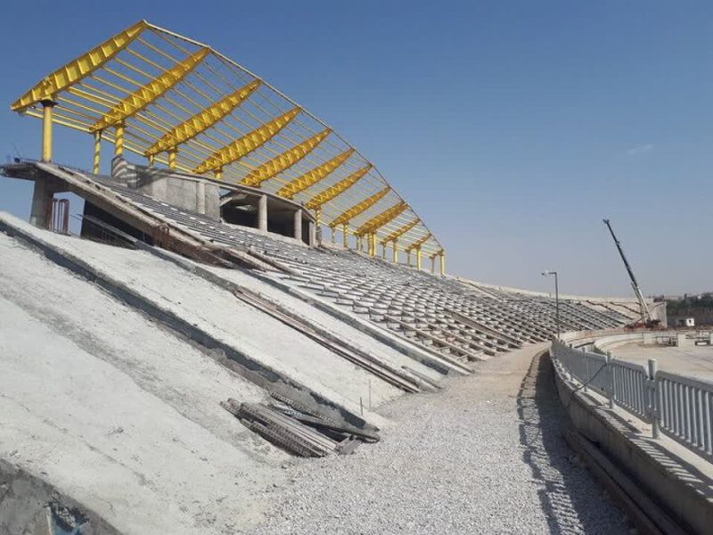 پیشرفت ۸۴ درصدی ورزشگاه ۵ هزار نفری بروجرد