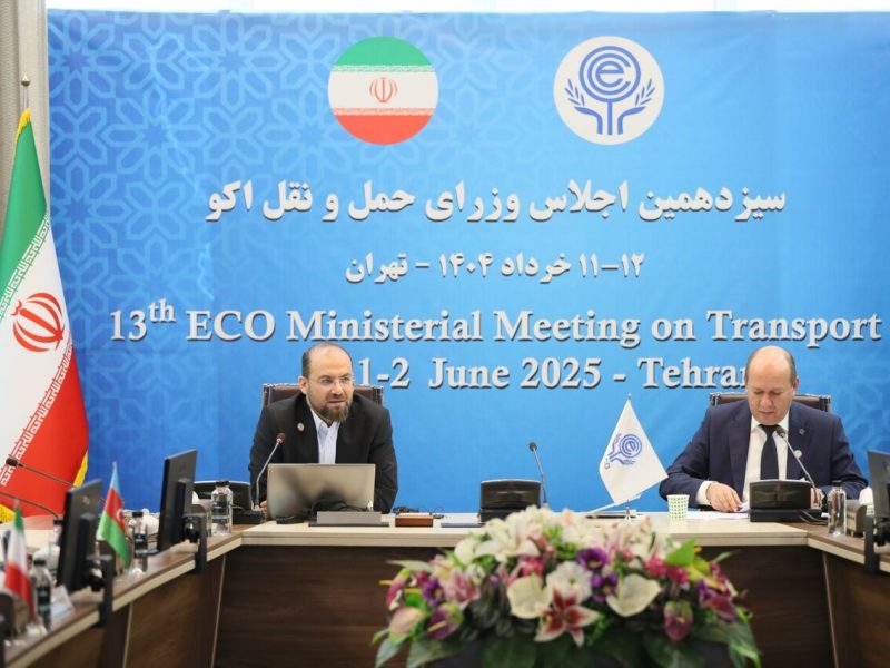 Iran Takes Lead in Shaping Transit Roadmap for ECO Region at
Tehran Summit