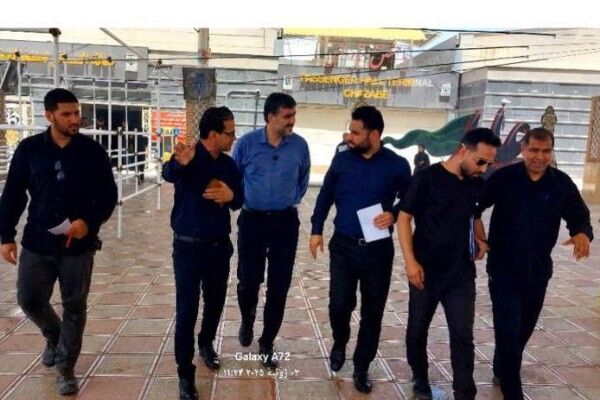 بازدید رئیس سازمان راهداری از پایانه و محورهای منتهی به مرز
چذابه