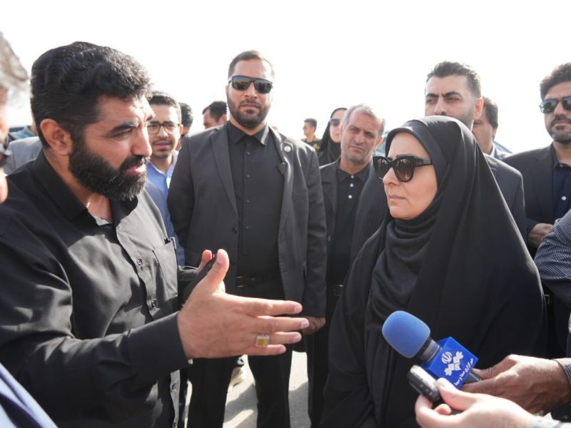 بازدید وزیر راه و شهرسازی از محور شهرکرد- شلمزار