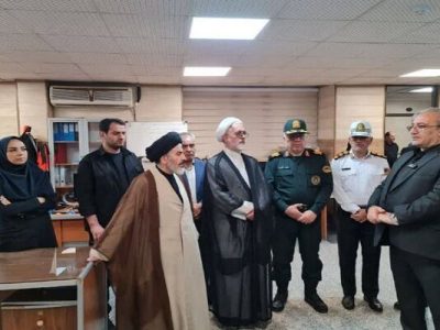 ببینید| بازدید امام جمعه ارومیه و نماینده ولی‌ فقیه در
آذربایجان‌ غربی از مرکز مدیریت راه‌های راهداری و حمل و نقل جاده ای
استان