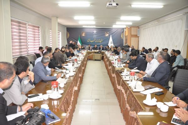 ببینید| نشست شورای‌ مسکن شهرستان لنجان