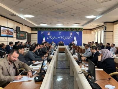 بررسی آخرین وضعیت دستگاه های خدمات رسان در پروژه های نهضت
ملی مسکن در شورای مسکن خراسان شمالی