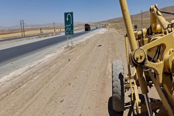 رفع نقطه پرحادثه محور بروجن – گندمان در استان چهارمحال و
بختیاری