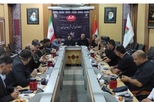 نشست ایران و عراق در پایانه مرزی شهید سلیمانی برای تسهیل
تردد زائران
