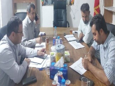 نشست مدیر کل راه و شهرسازی سیستان و بلوچستان با پیمانکاران و
مشاوران پروژه احداث بزرگراه خاش-زاهدان