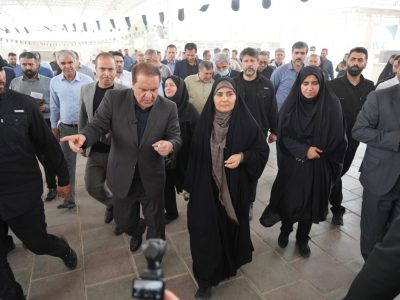 وزیر راه و شهرسازی از پایانه مرزی مهران بازدید کرد