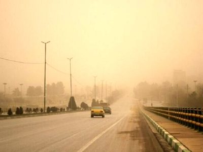 کاهش کیفیت هوا با ورود گرد و خاک به نوار غربی کشور