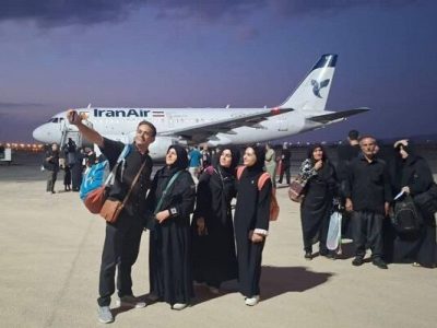 آغاز پروازهای اربعین حسینی از فرودگاه شهدای همدان