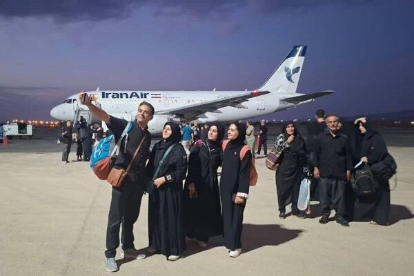 آغاز پروازهای اربعین حسینی از فرودگاه شهدای همدان