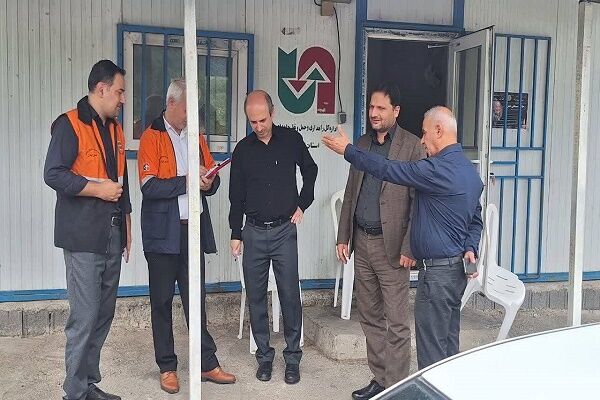 بازدید مجریان طرح کنترل دروازه ای سازمان راهداری در عوارضی
آزادراه رشت- قزوین