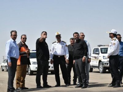 بازدید مشترک مسئولان استان سمنان از احداث باند جدید محور
سرخه-سمنان