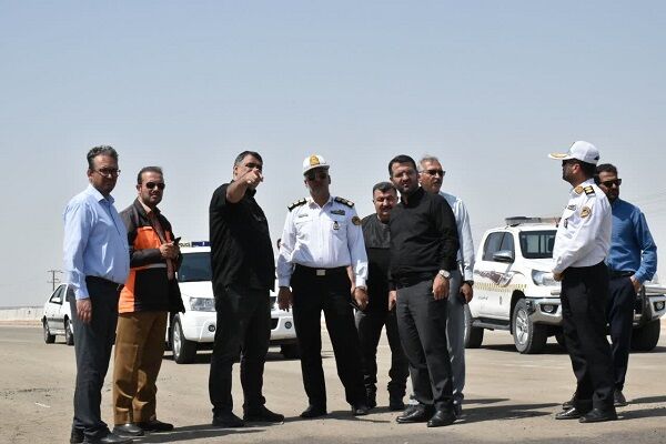 بازدید مشترک مسئولان استان سمنان از احداث باند جدید محور
سرخه-سمنان