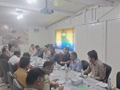 ببینید|بررسی پیشرفت بزرگراه زاهدان–خاش در نشست معاون عمرانی
استاندار، مدیر کل راه و شهرسازی سیستان و بلوچستان و
پیمانکاران