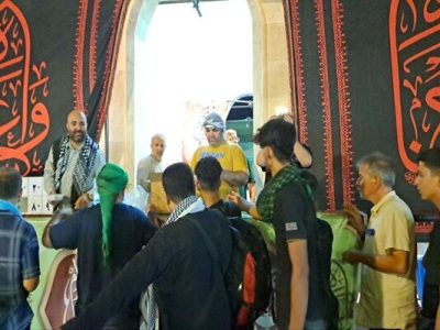 ببینید|پذیرایی از زائران اربعین حسینی در پایانه مرزی مهران
توسط موکب فعالان حمل و نقل و راهداری استان البرز