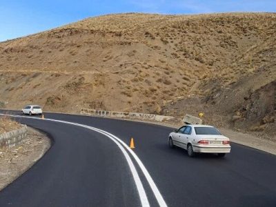 خط ‌کشی ۴۰۰ کیلومتر از جاده‌های ارتباطی مازندران