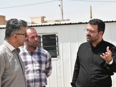 نظارت مدیرکل راه و شهرسازی استان سمنان بر روند عملیات آماده
سازی شهرک ۲۰۵ هکتاری سمنان