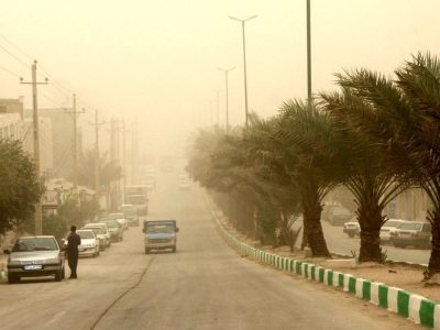 پیش‌بینی گردوخاک در شرق کشور