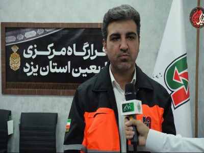 گفتگوی مدیرکل راهداری و حمل‌ونقل جاده ای استان یزد برای حمل
و نقل زائران اربعین حسینی به مرزهای مهران، شلمچه و چذابه