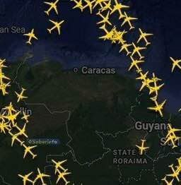 فوری ؛ حمله آمریکا به ونزوئلا / آسمان ونزوئلا خالی شد فوری ؛ حمله آمریکا به ونزوئلا / آسمان ونزوئلا خالی شد