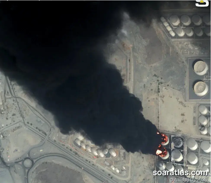 فوری/ حمله ایران به مخازن نفتی امارات + عکس